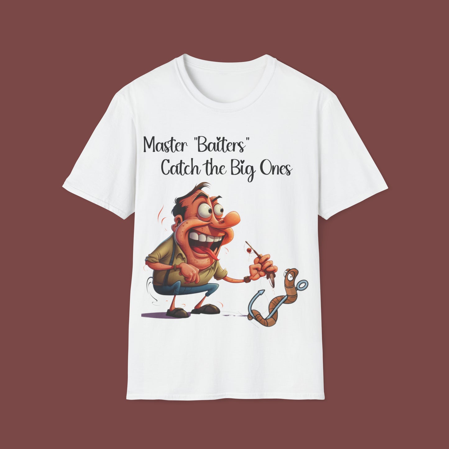 "Master Baiters Catch the Big Ones" Unisex Short Sleeve T-Shirt MB.SS1x