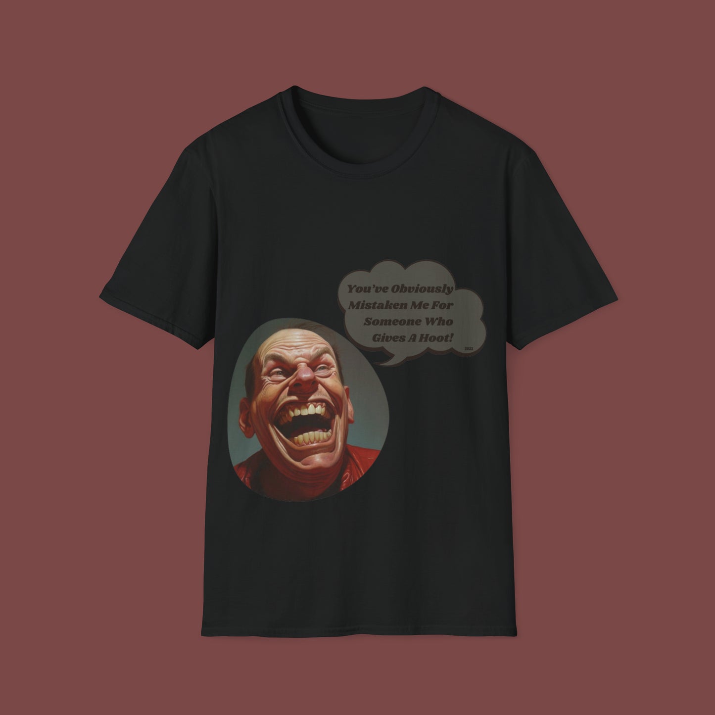 "Who Gives A Hoot" Unisex Short Sleeve T-Shirt WGH.SSa2x