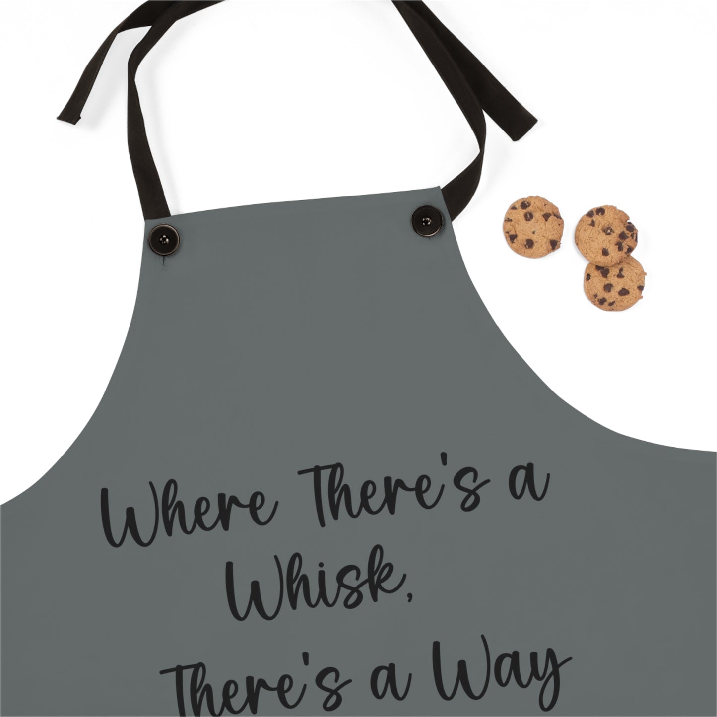 "Where there's a whisk, there's a way" Apron W404bdg
