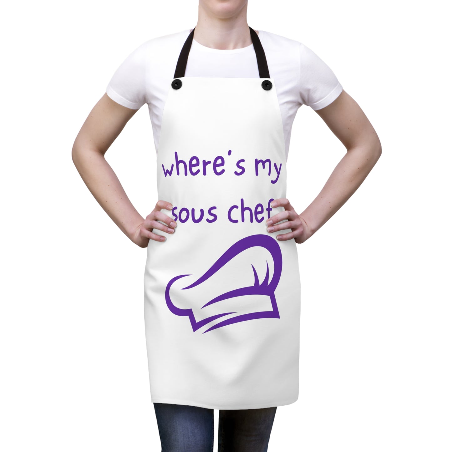 "Where's My Sous Chef" Apron SC25pw