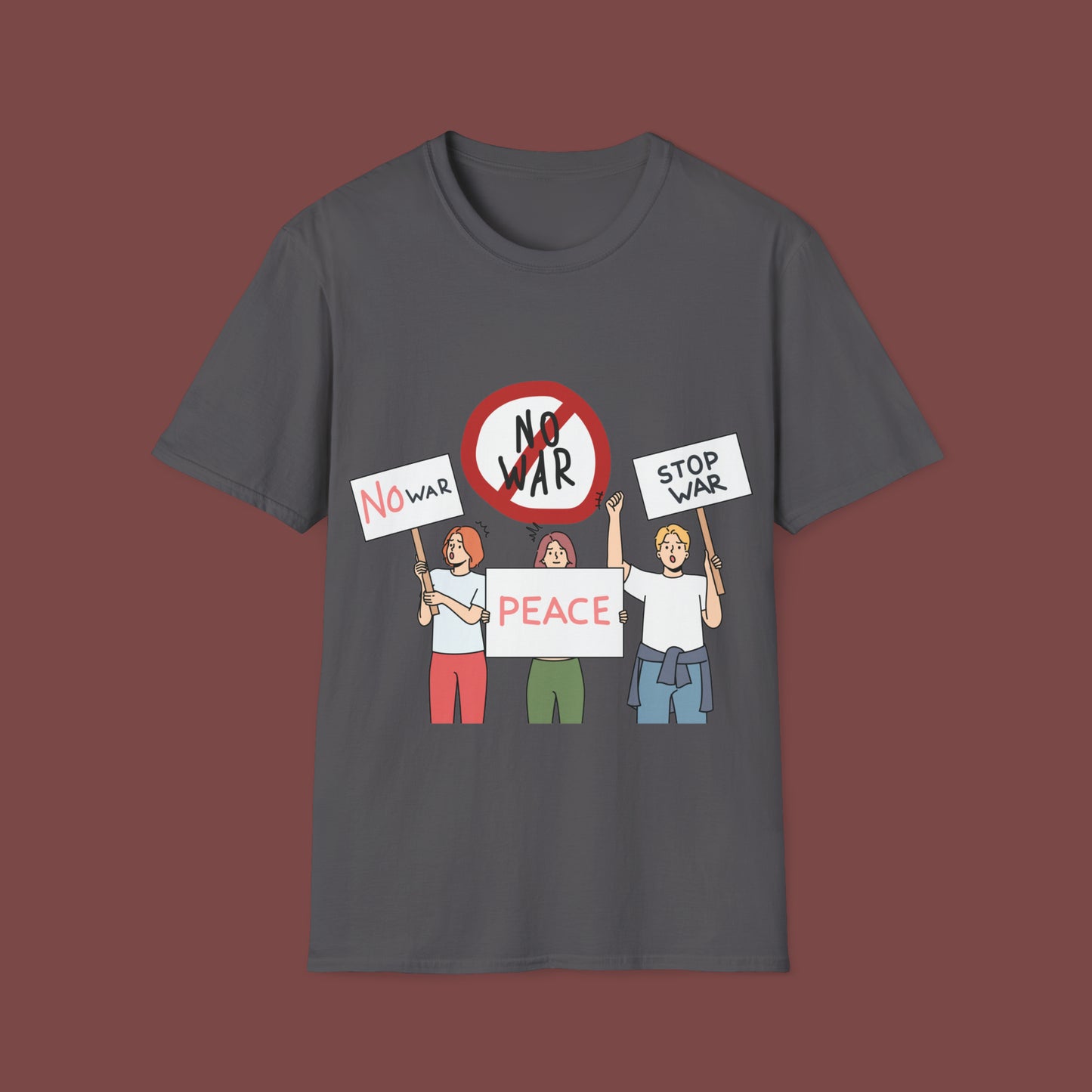 Stop War Unisex Short Sleeve T-Shirt SW.SS001nx