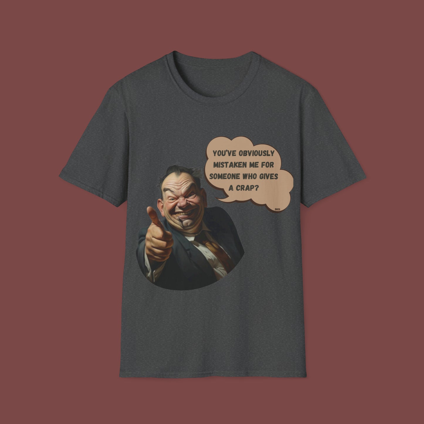 "Who Gives A Crap" Unisex Short Sleeve T-Shirt WGC.SSa3dx