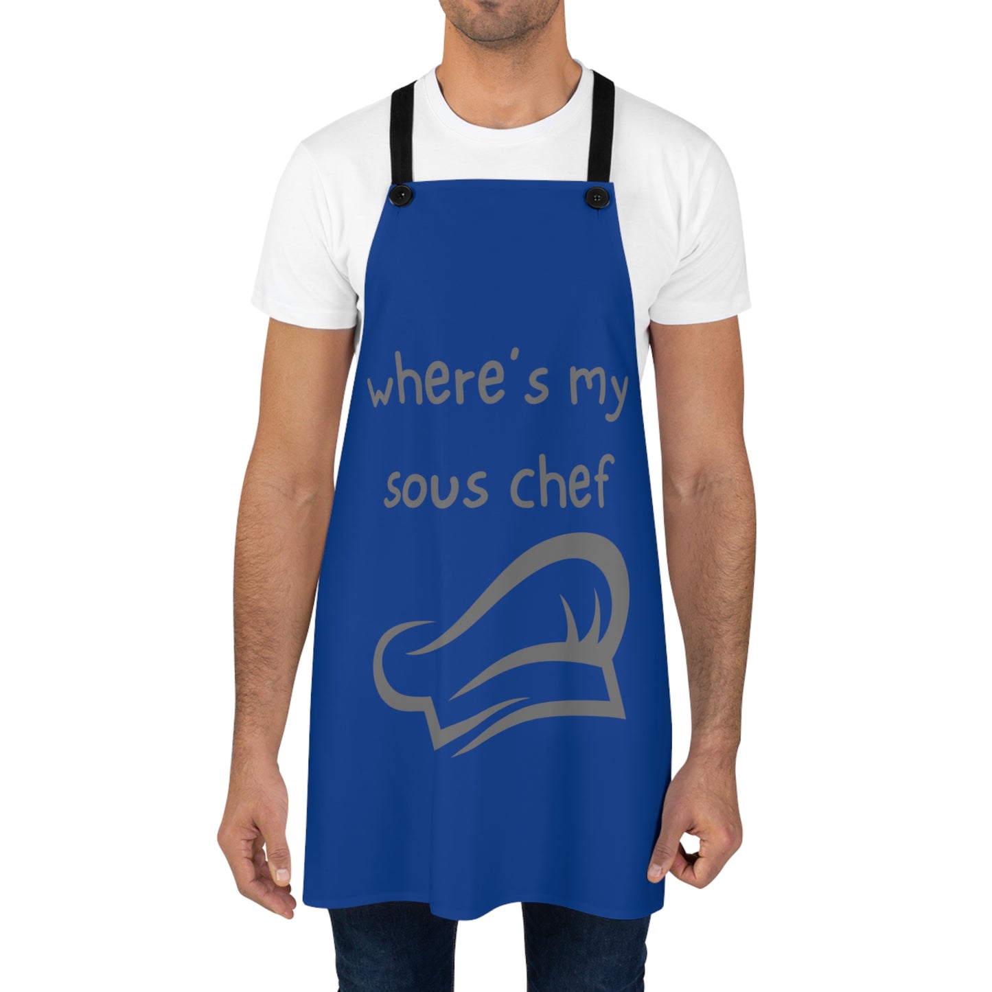 "Where's My Sous Chef" Apron SC25gdb