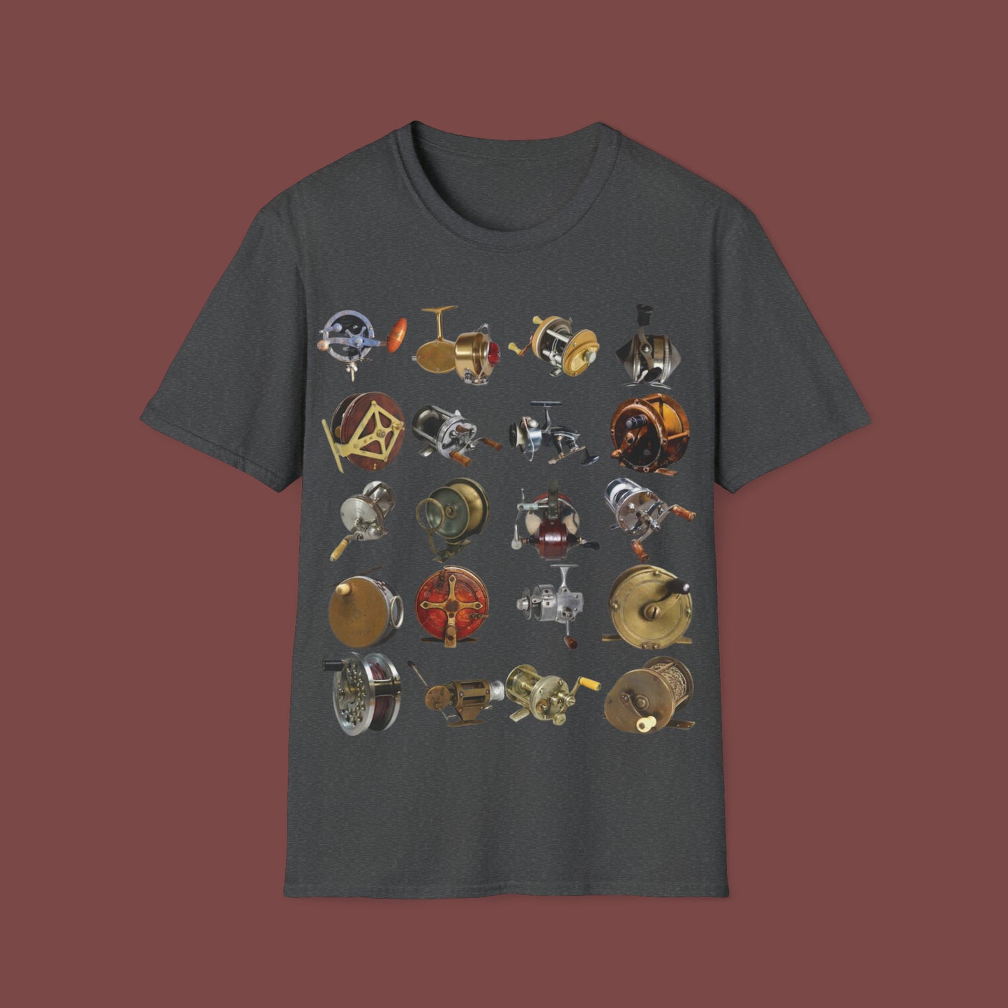 "Reels" Unisex Short Sleeve T-Shirt REEL.SSr1ax