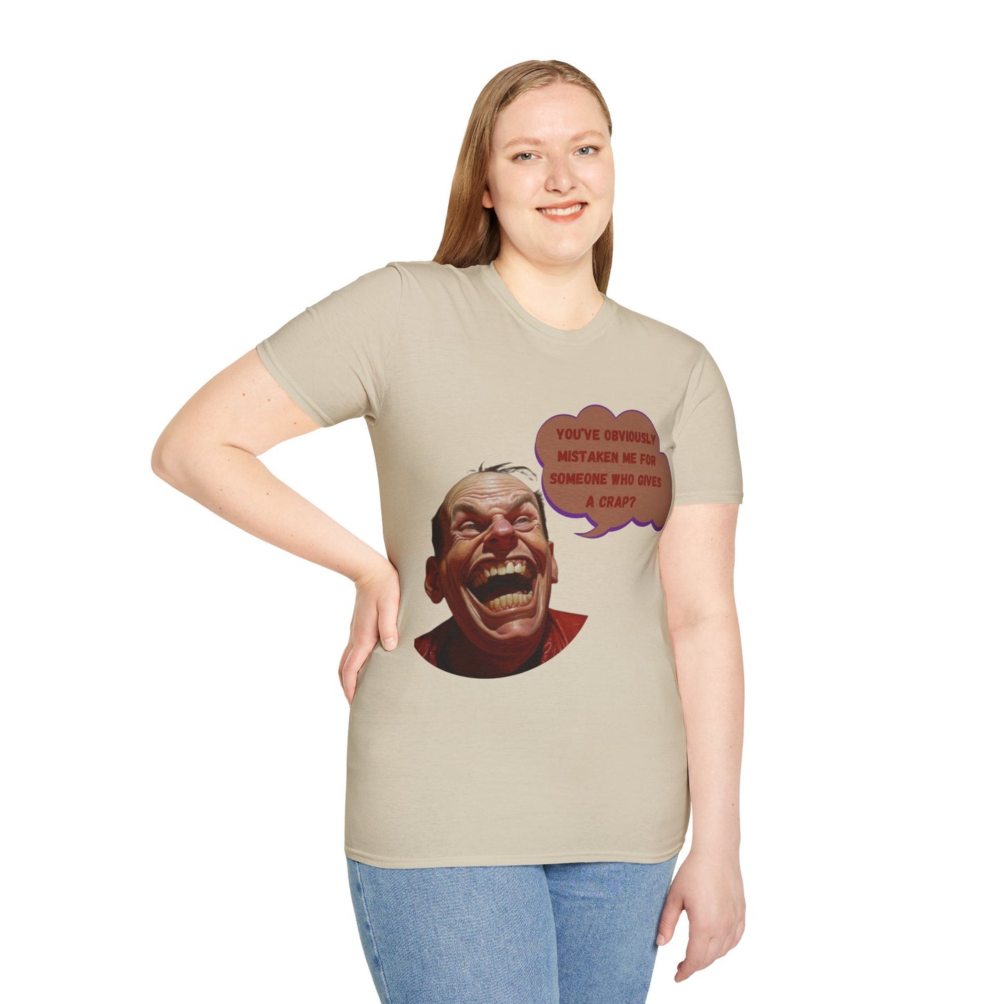 "Who Gives A Crap" Unisex Short Sleeve T-Shirt WGC.SSa7cx