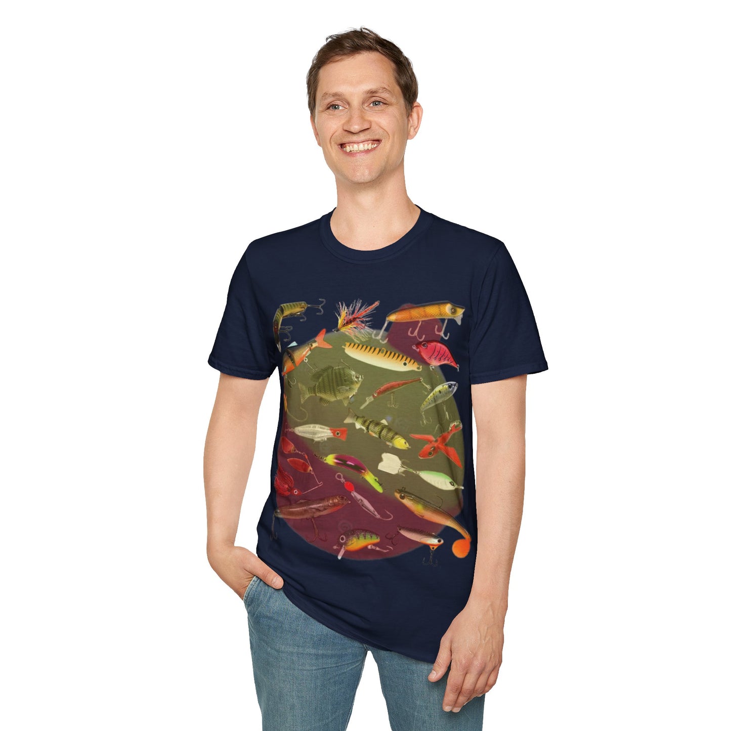 "Lures, Lures, Lures" Unisex Short Sleeve T-Shirt LUR.SSa4ax