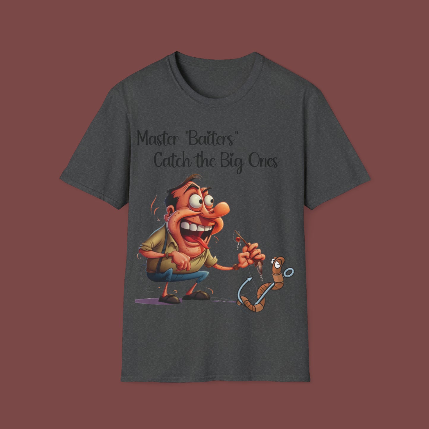 "Master Baiters Catch the Big Ones" Unisex Short Sleeve T-Shirt MB.SS1x
