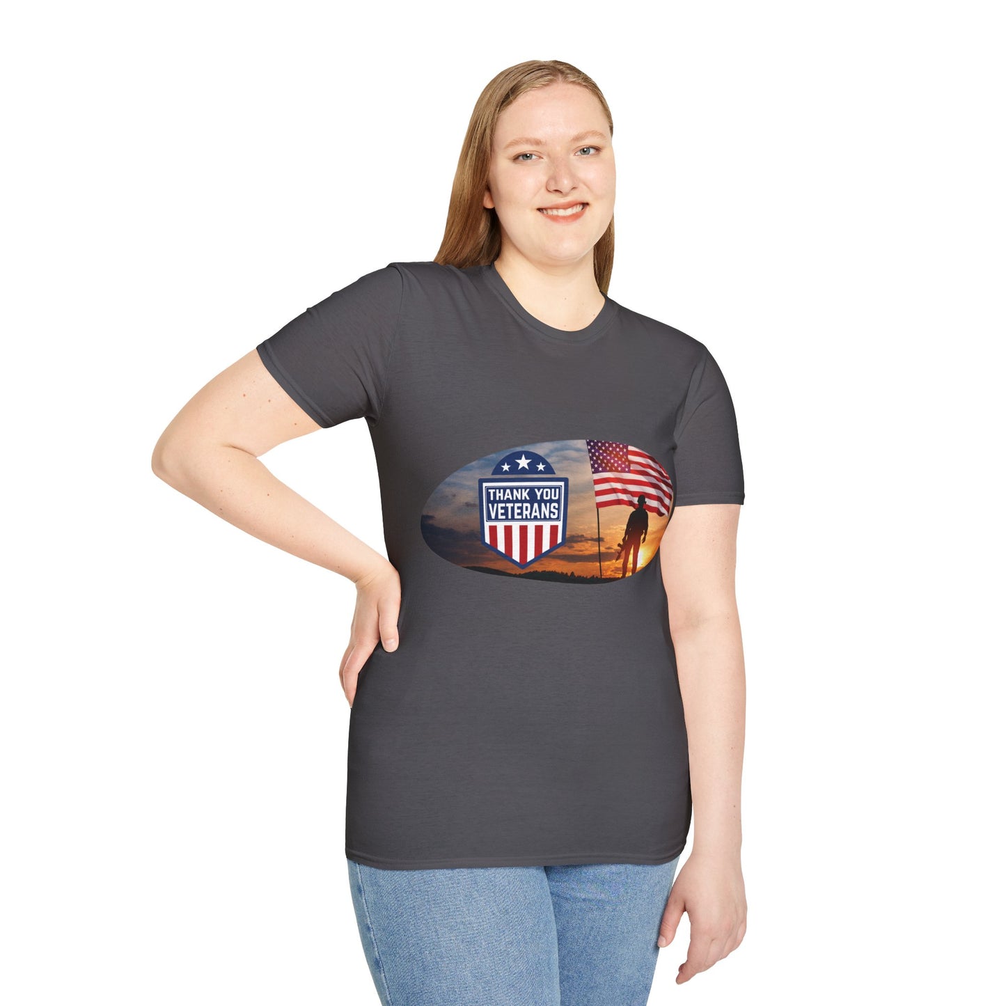 Thank You Veterans Unisex Short Sleeve T-Shirt TYV.SS003x