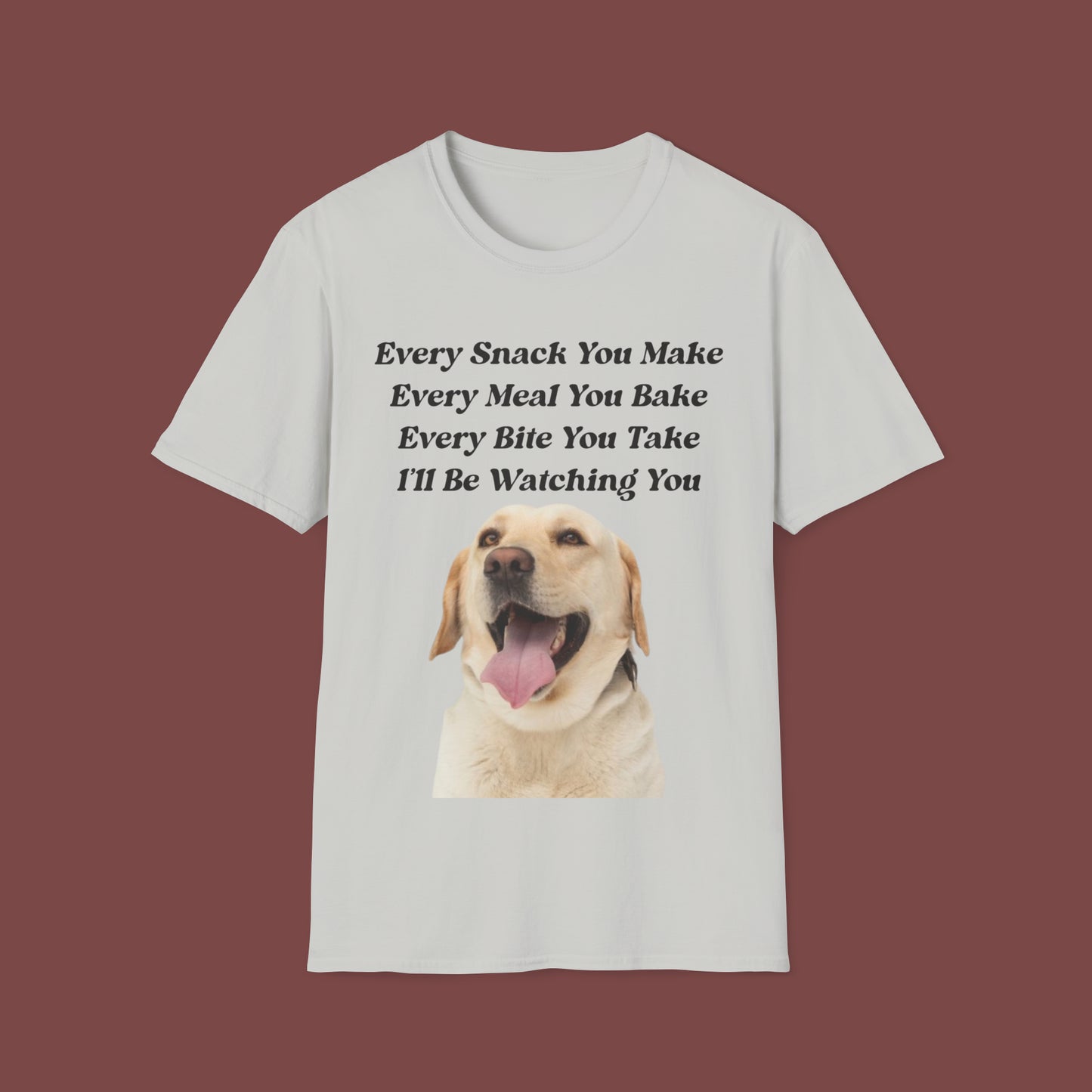 "Every Snack You Make - White Lab" Unisex Short Sleeve T-Shirt ESYM.SS01wl