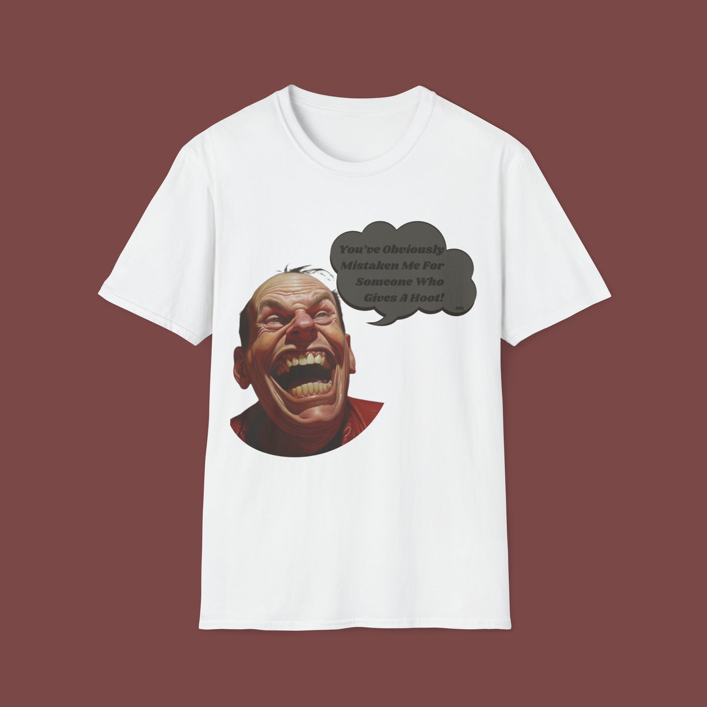 "Who Gives A Hoot" Unisex Short Sleeve T-Shirt WGH.SSa2zx