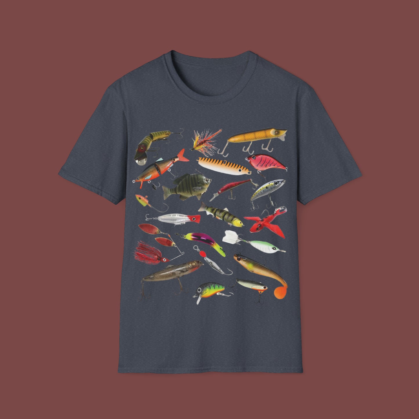 "Lures, Lures, Lures" Unisex Short Sleeve T-Shirt LUR.SSa3x