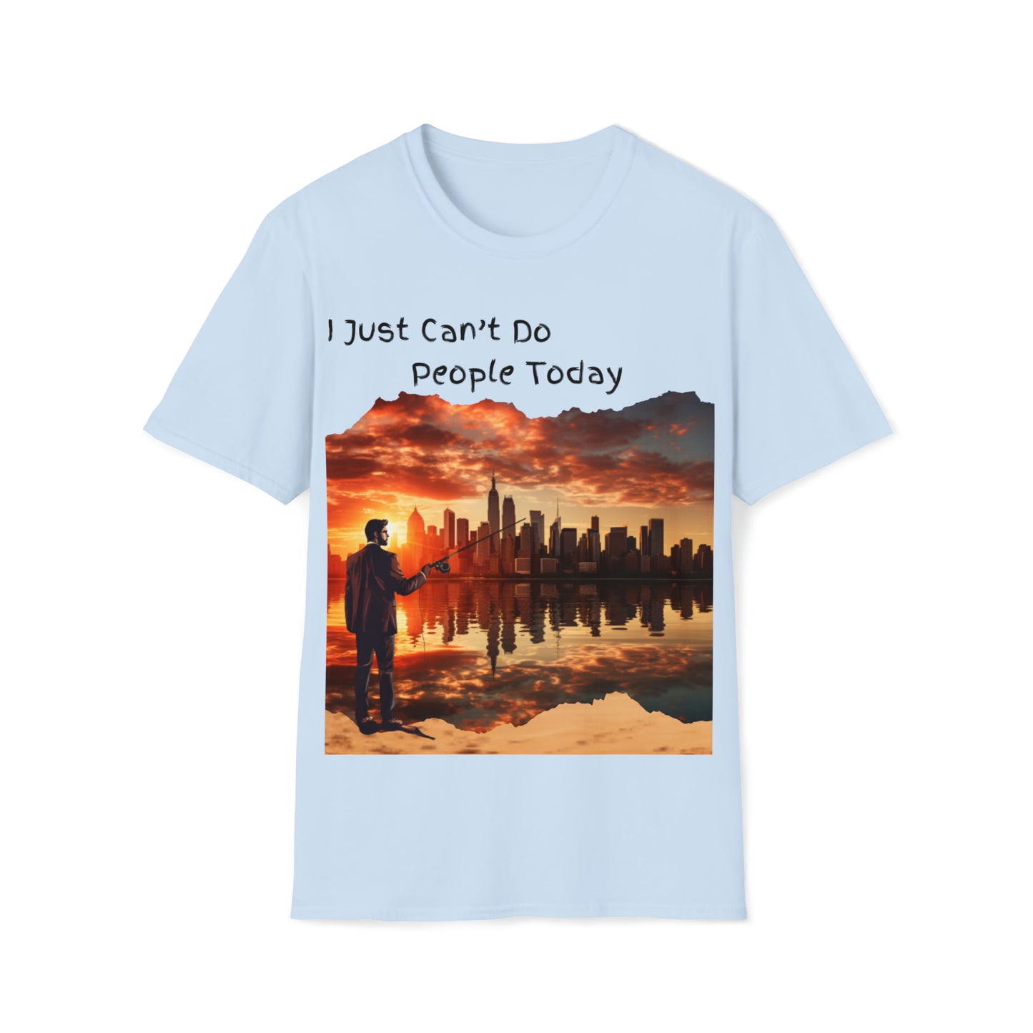 "I Can't Do People Today" Unisex Short Sleeve T-Shirt CDPT.SS01x