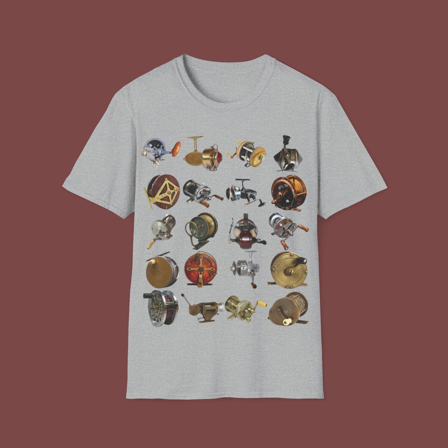 "Reels" Unisex Short Sleeve T-Shirt REEL.SSr1ax