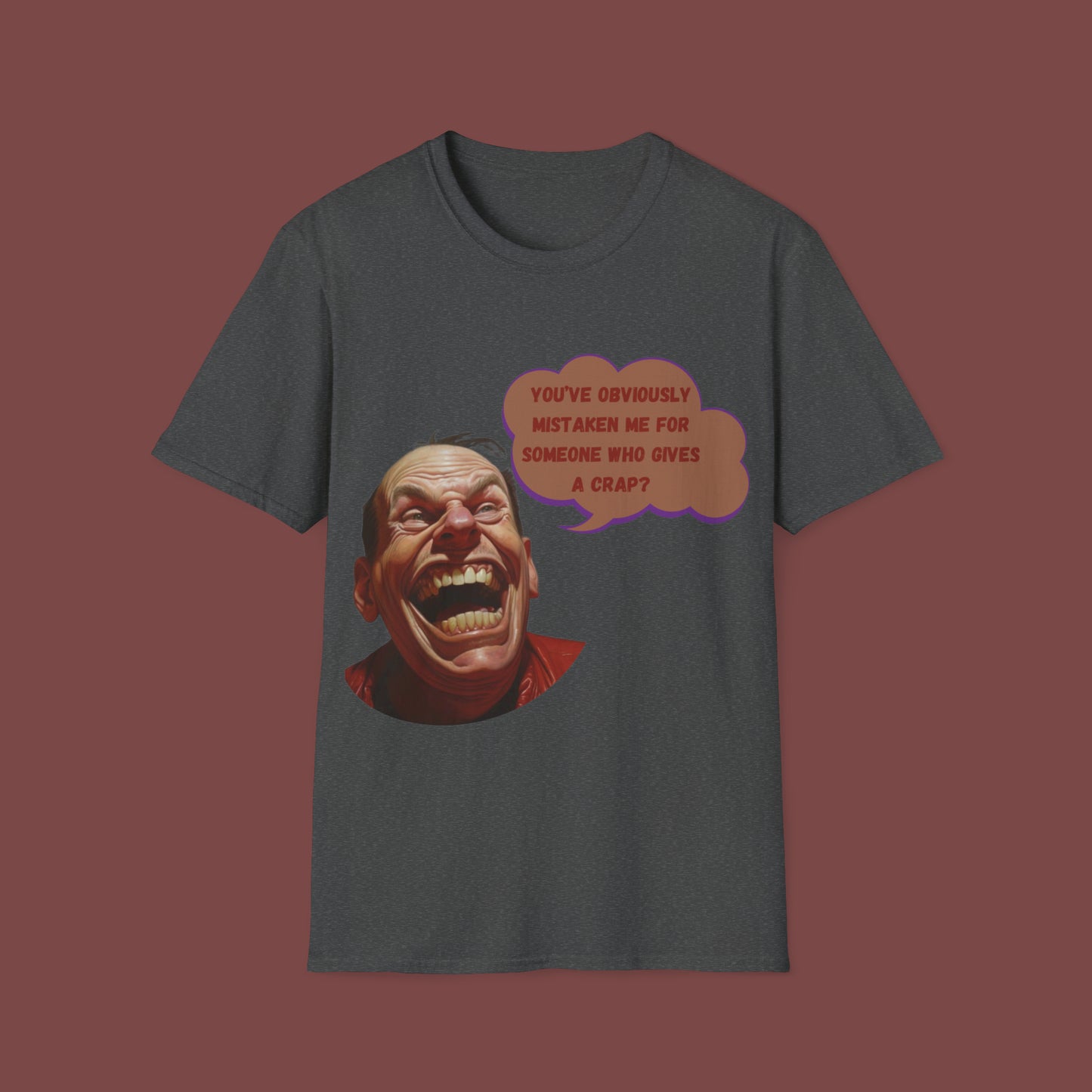 "Who Gives A Crap" Unisex Short Sleeve T-Shirt WGC.SSa7cx