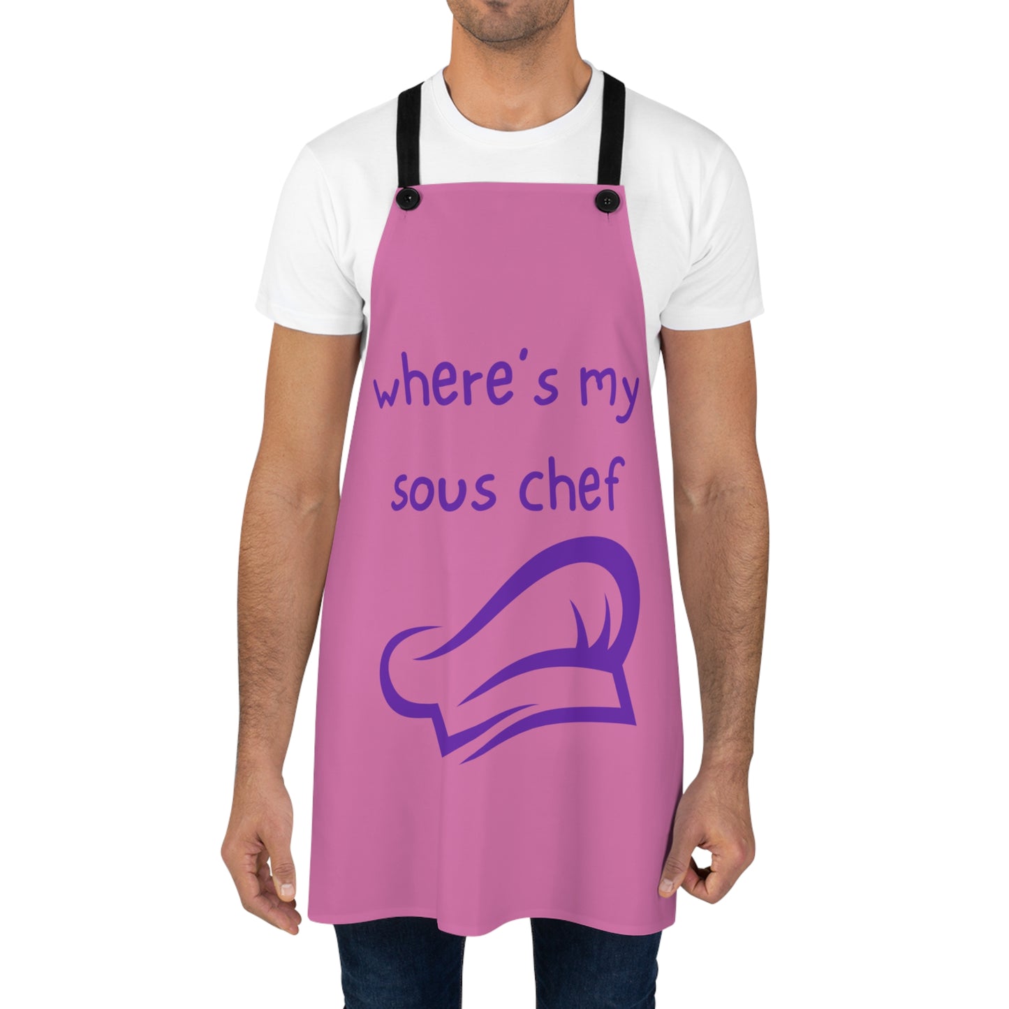 "Where's My Sous Chef" Apron SC25plp