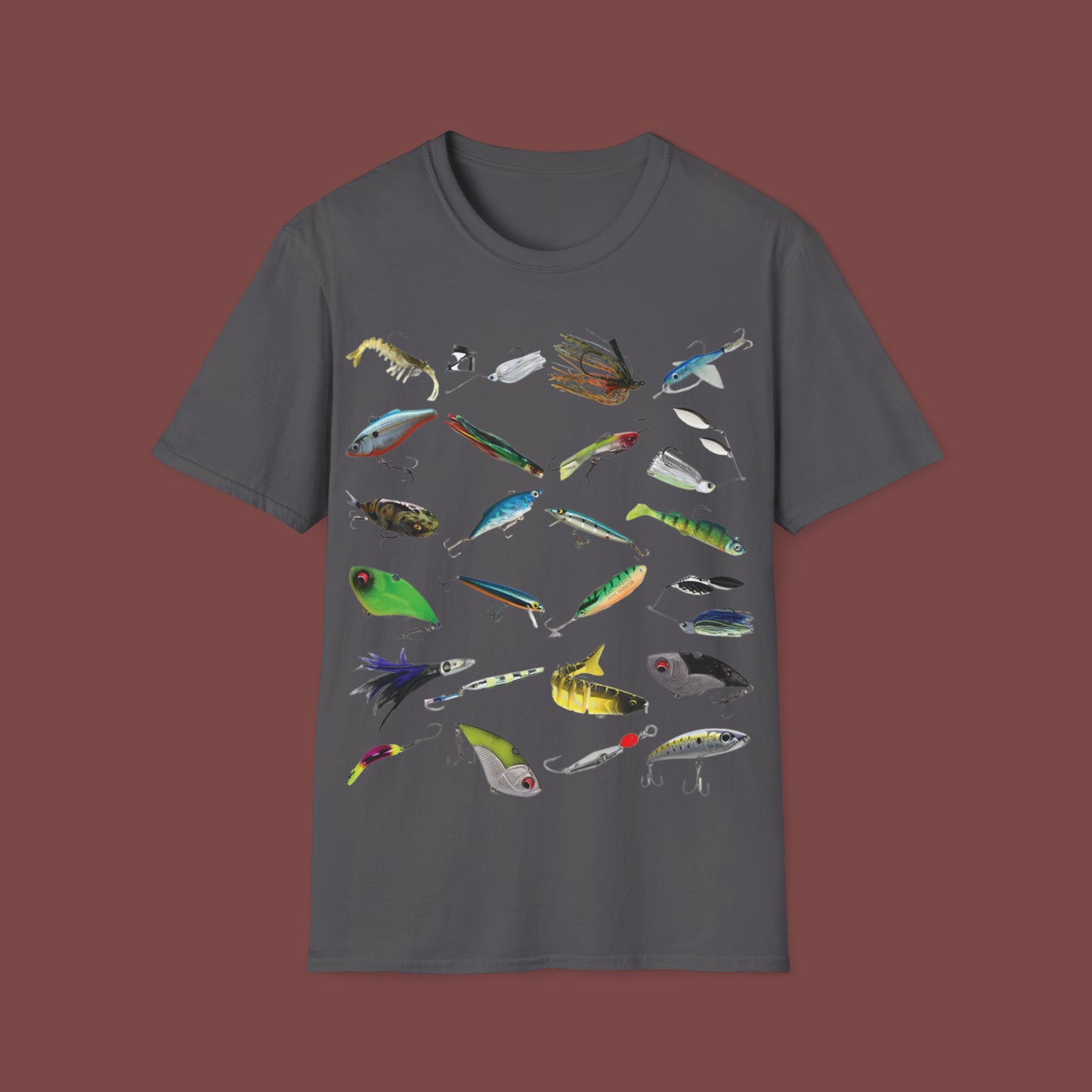 "Lures, Lures, Lures" Unisex Short Sleeve T-Shirt LUR.SSa2bx