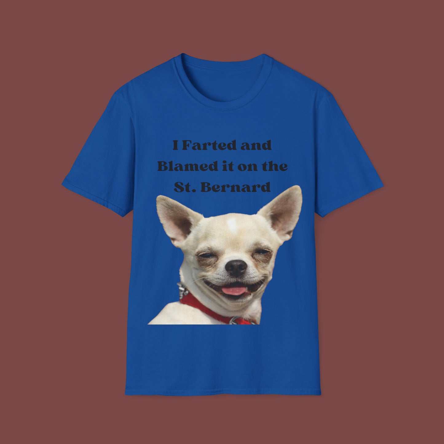 "It Was the St. Bernard" Unisex Short Sleeve T-Shirt TSB.SS10b