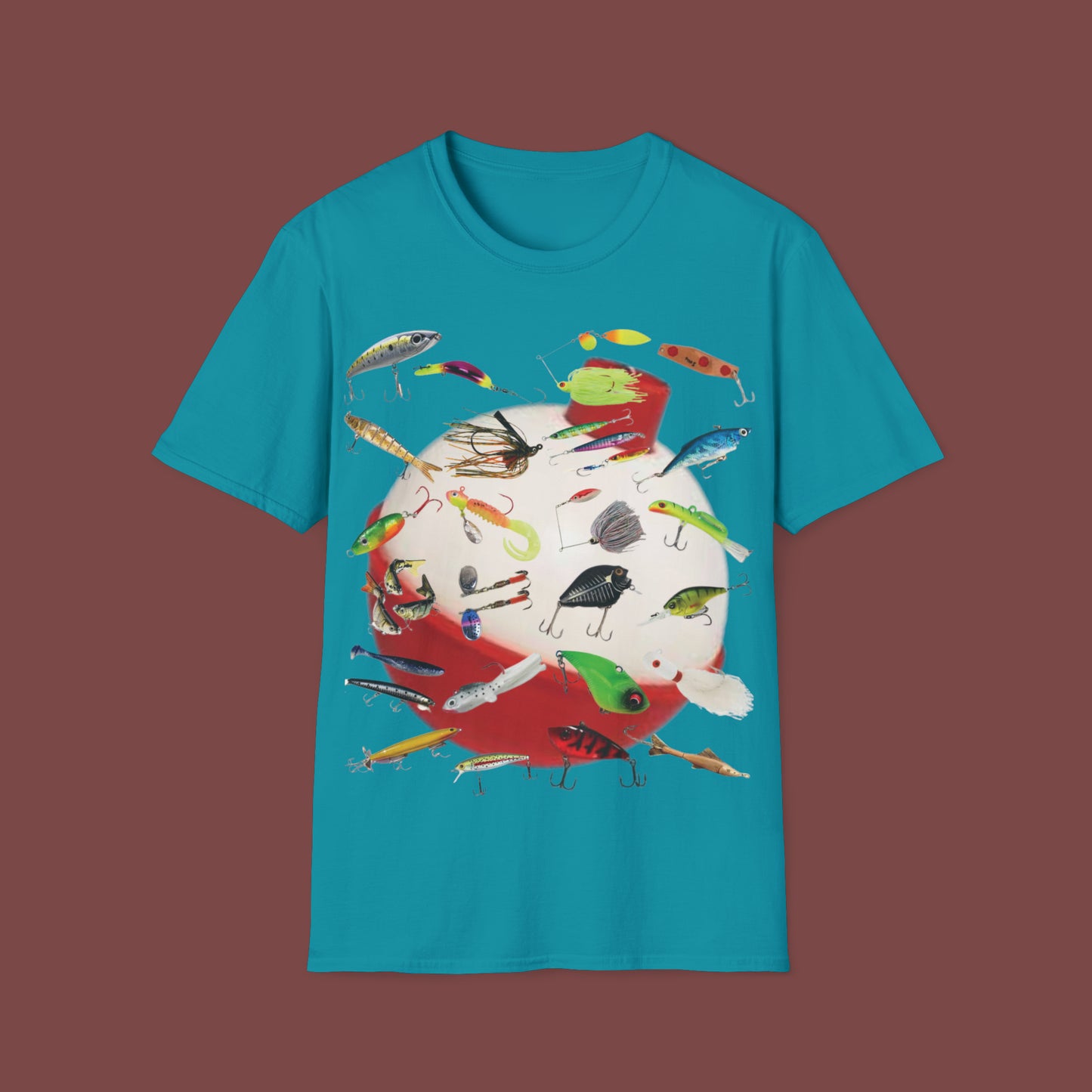 "Antique Fishing Reels" Unisex Short Sleeve T-Shirt AFR.SSa1cx