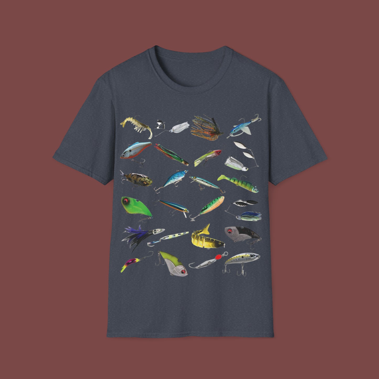 "Lures, Lures, Lures" Unisex Short Sleeve T-Shirt LUR.SSa2bx