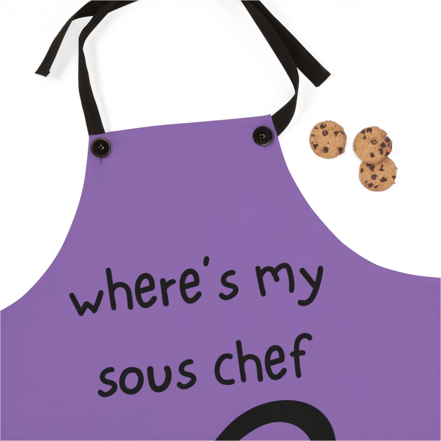 "Where's My Sous Chef" Apron SC15bp