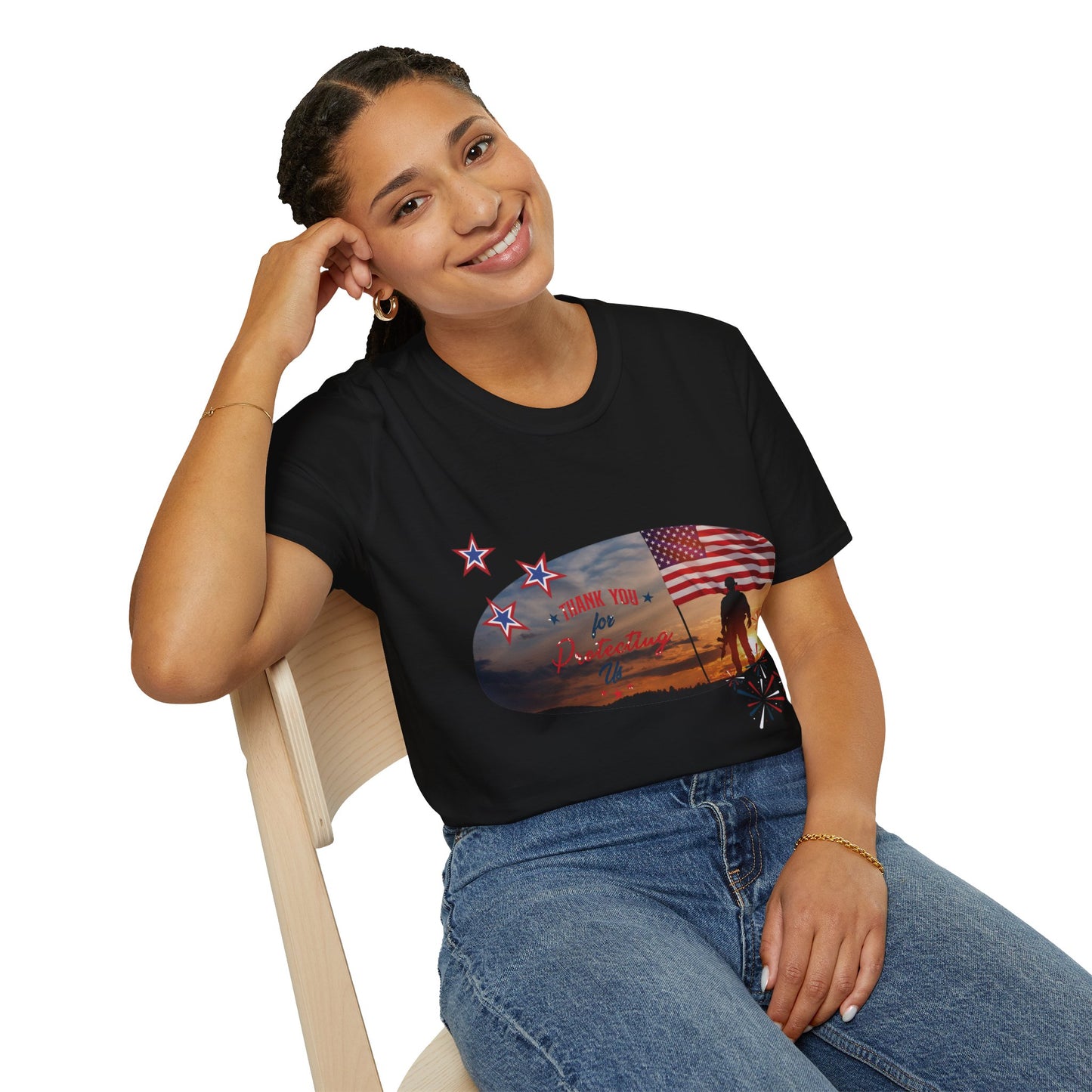 Thank You Veterans Unisex Short Sleeve T-Shirt TYV.SS02zx