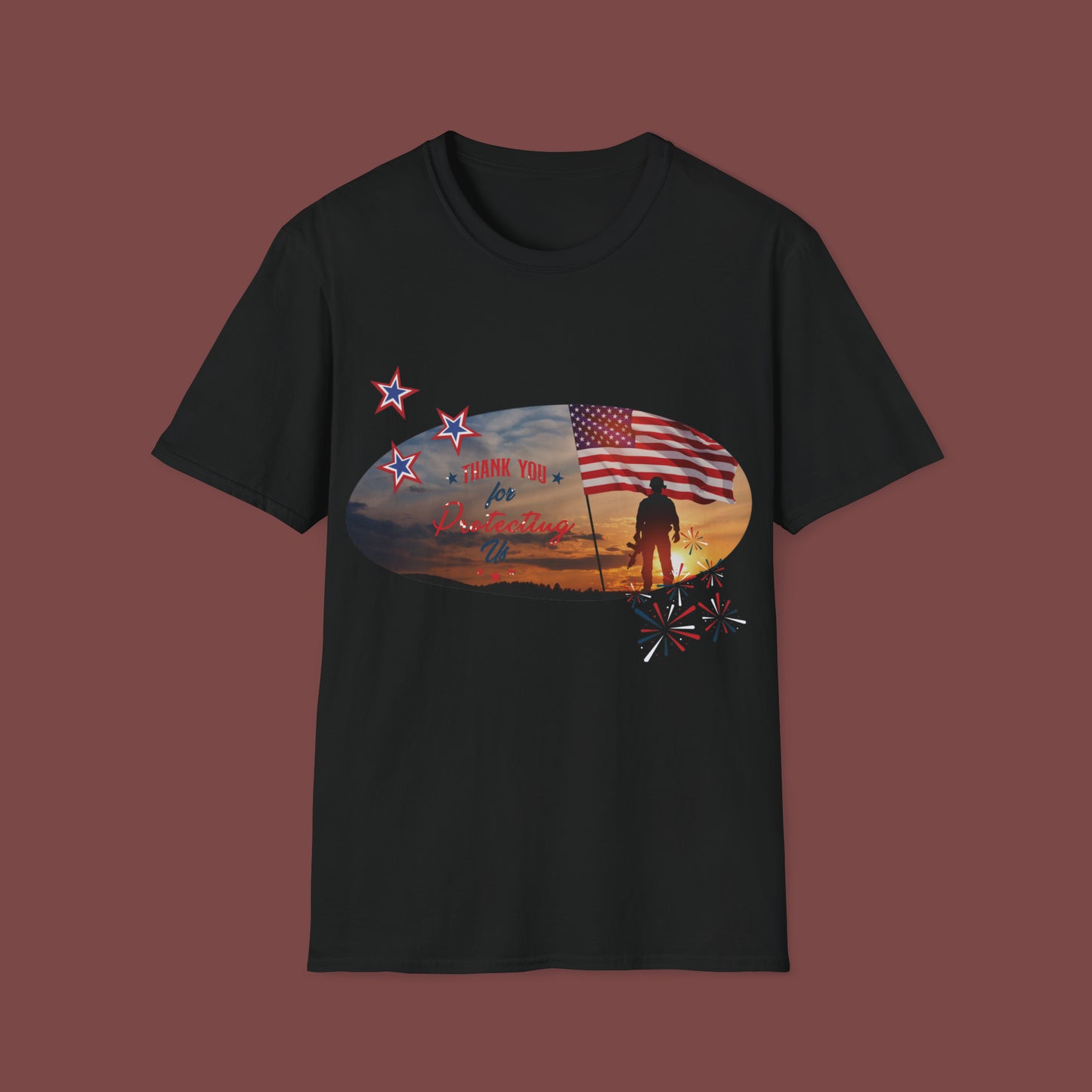 Thank You Veterans Unisex Short Sleeve T-Shirt TYV.SS02zx