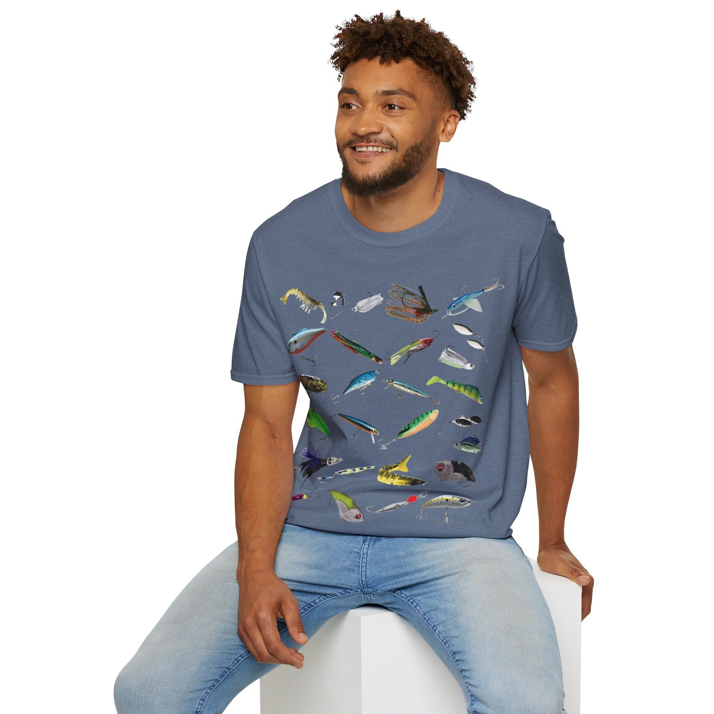 "Lures, Lures, Lures" Unisex Short Sleeve T-Shirt LUR.SSa2bx