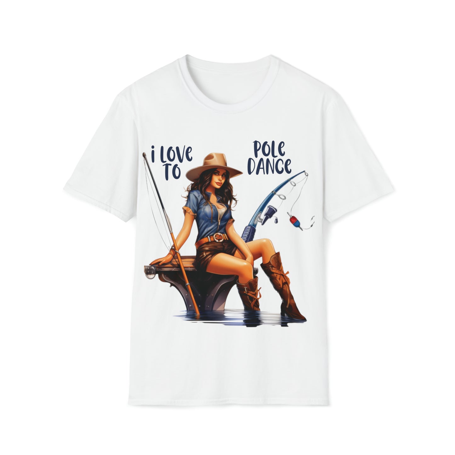 "I Love To Pole Dance" Unisex Short Sleeve T-Shirt PD.SS01