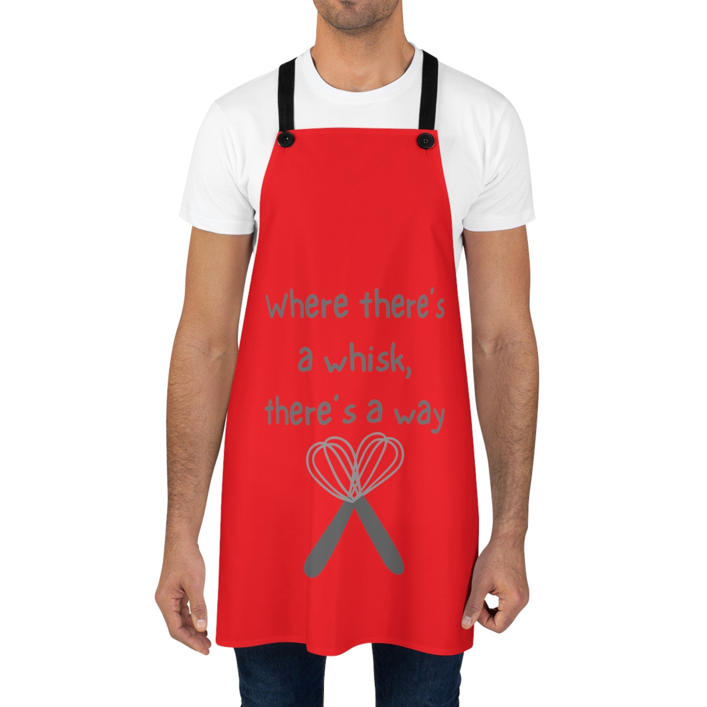 "Where there's a whisk, there's a way" Apron W1000gr