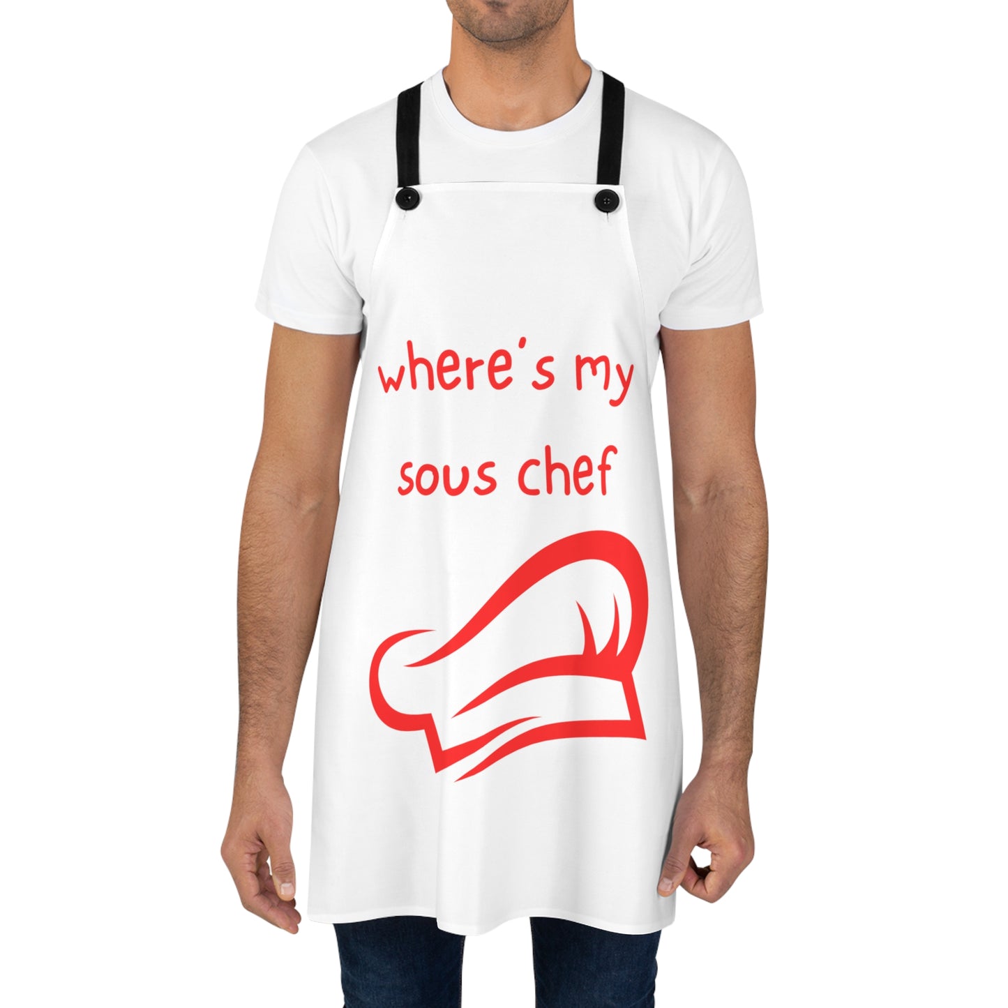 "where's my sous chef" Apron W477rw