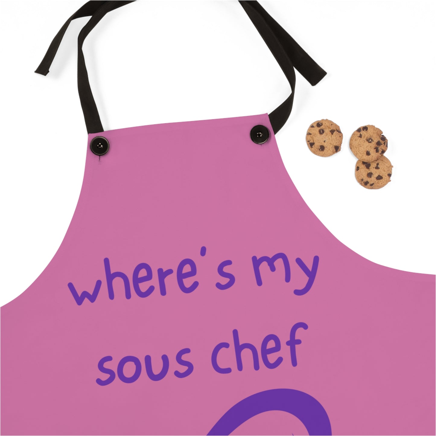 "Where's My Sous Chef" Apron SC25plp