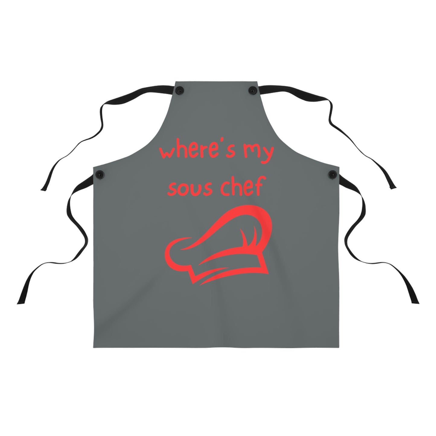 "Where's My Sous Chef" Apron SC35rdg