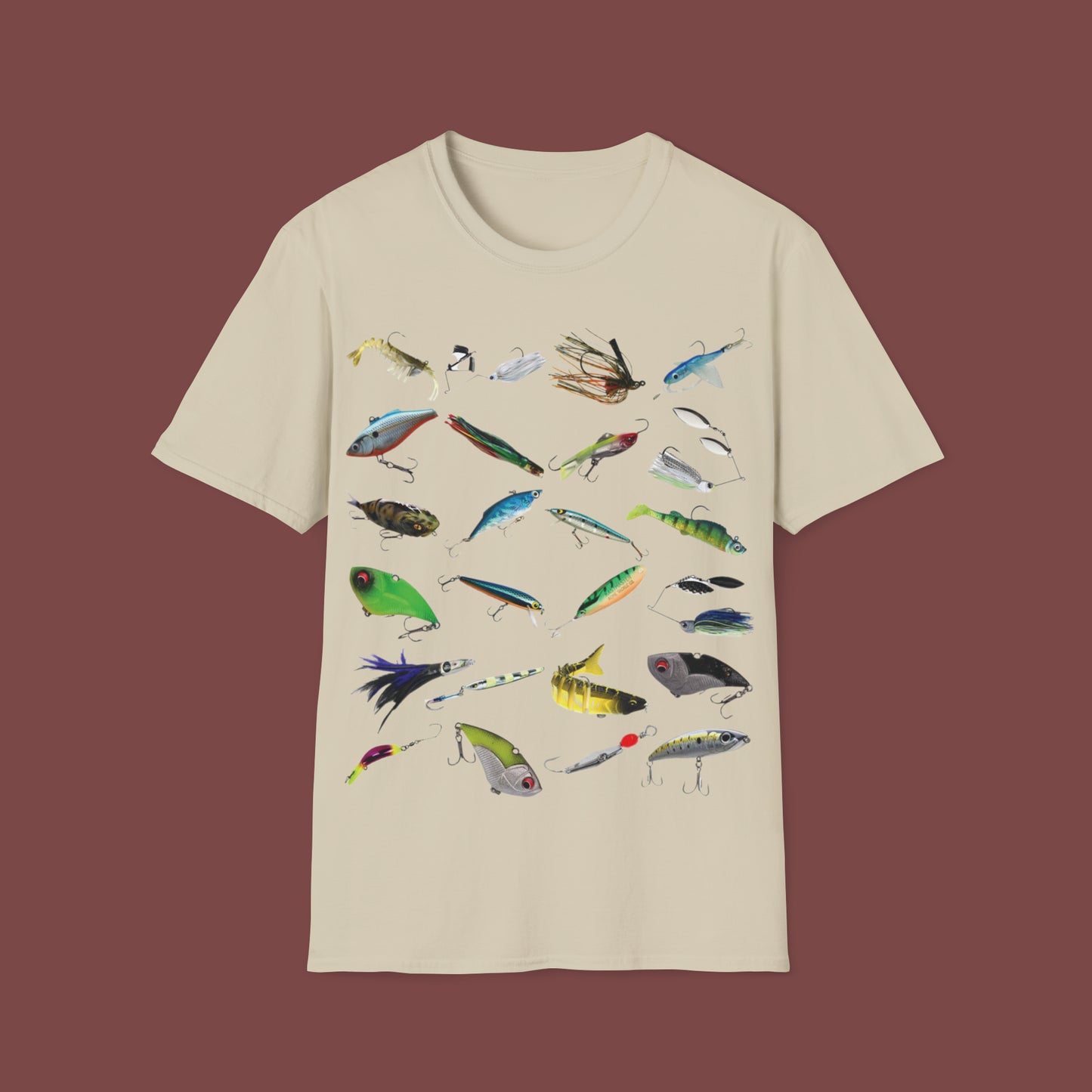 "Lures, Lures, Lures" Unisex Short Sleeve T-Shirt LUR.SSa2bx
