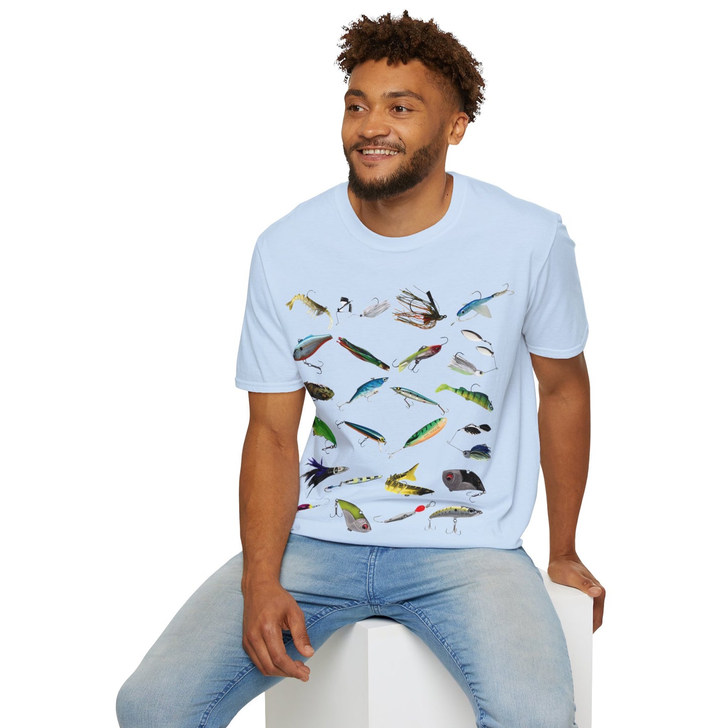"Lures, Lures, Lures" Unisex Short Sleeve T-Shirt LUR.SSa2bx