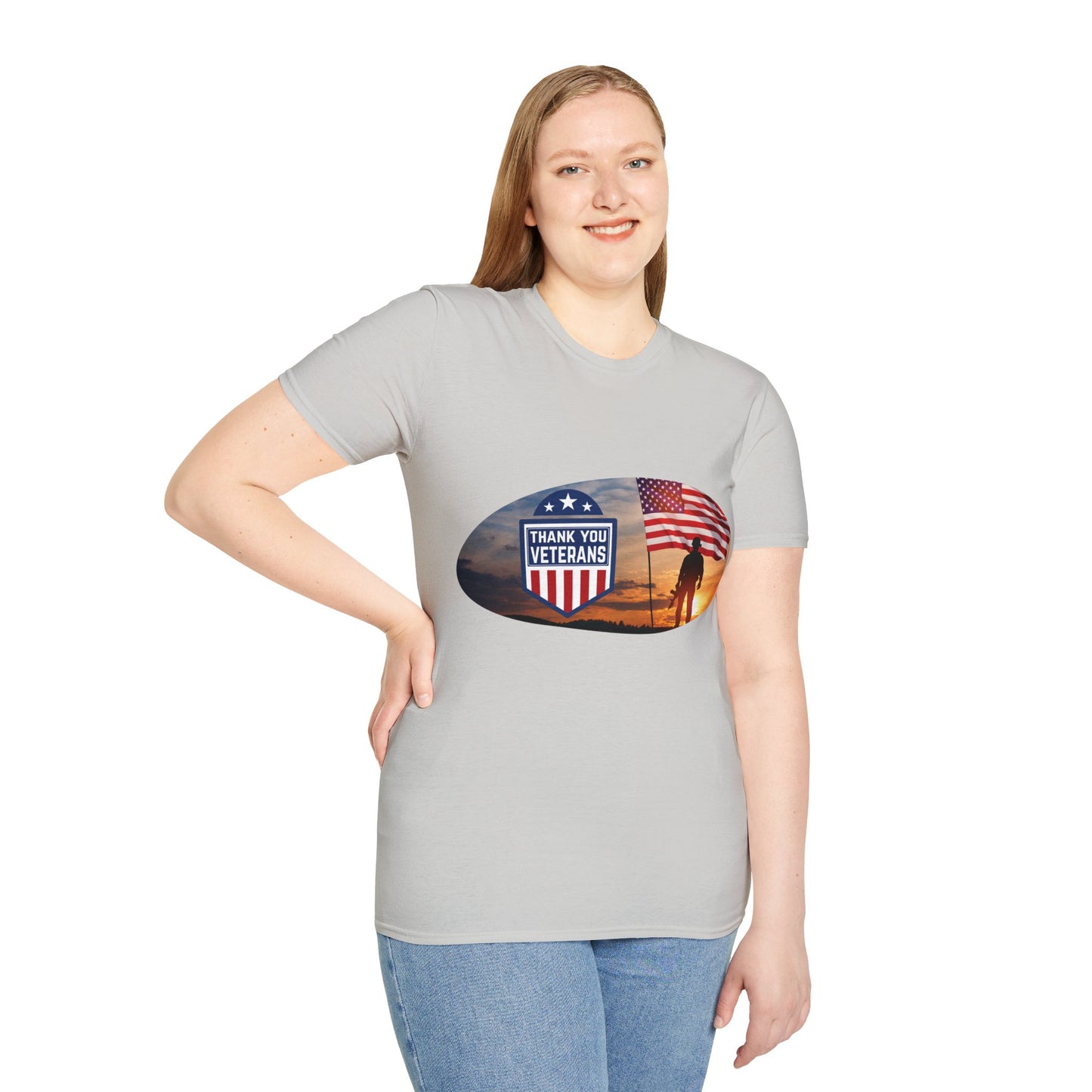 Thank You Veterans Unisex Short Sleeve T-Shirt TYV.SS003x