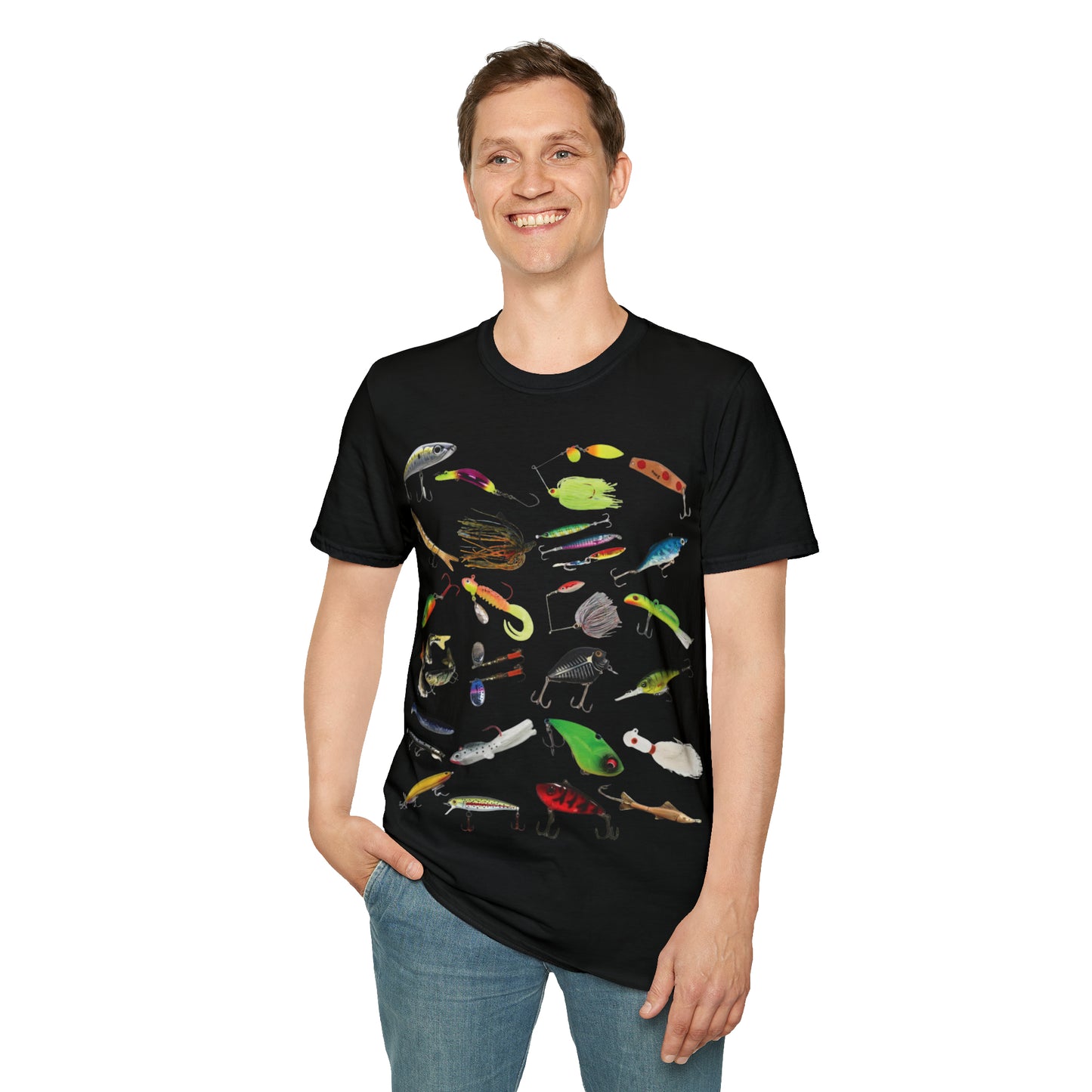 "Lures, Lures, Lures" Unisex Short Sleeve T-Shirt LUR.SSa1x