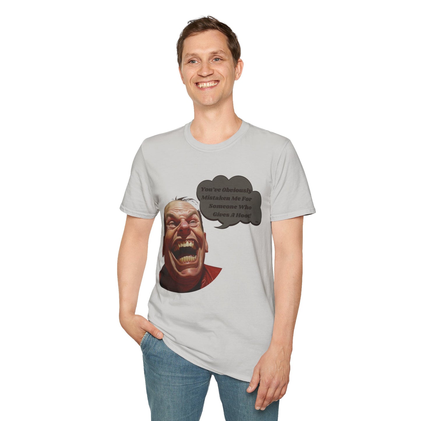 "Who Gives A Hoot" Unisex Short Sleeve T-Shirt WGH.SSa2zx