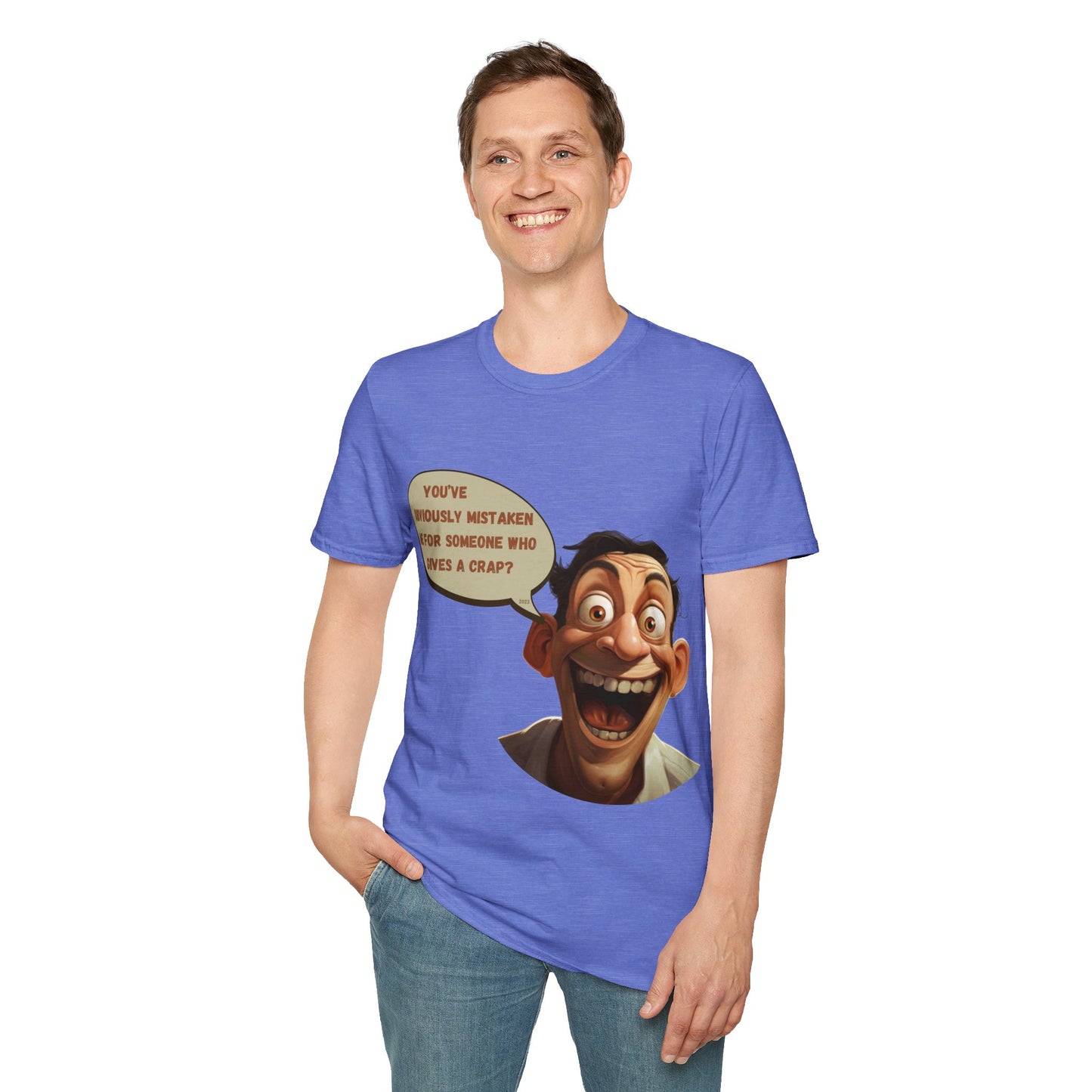 "Who Gives A Crap" Unisex Short Sleeve T-Shirt WGC.SS4cvx