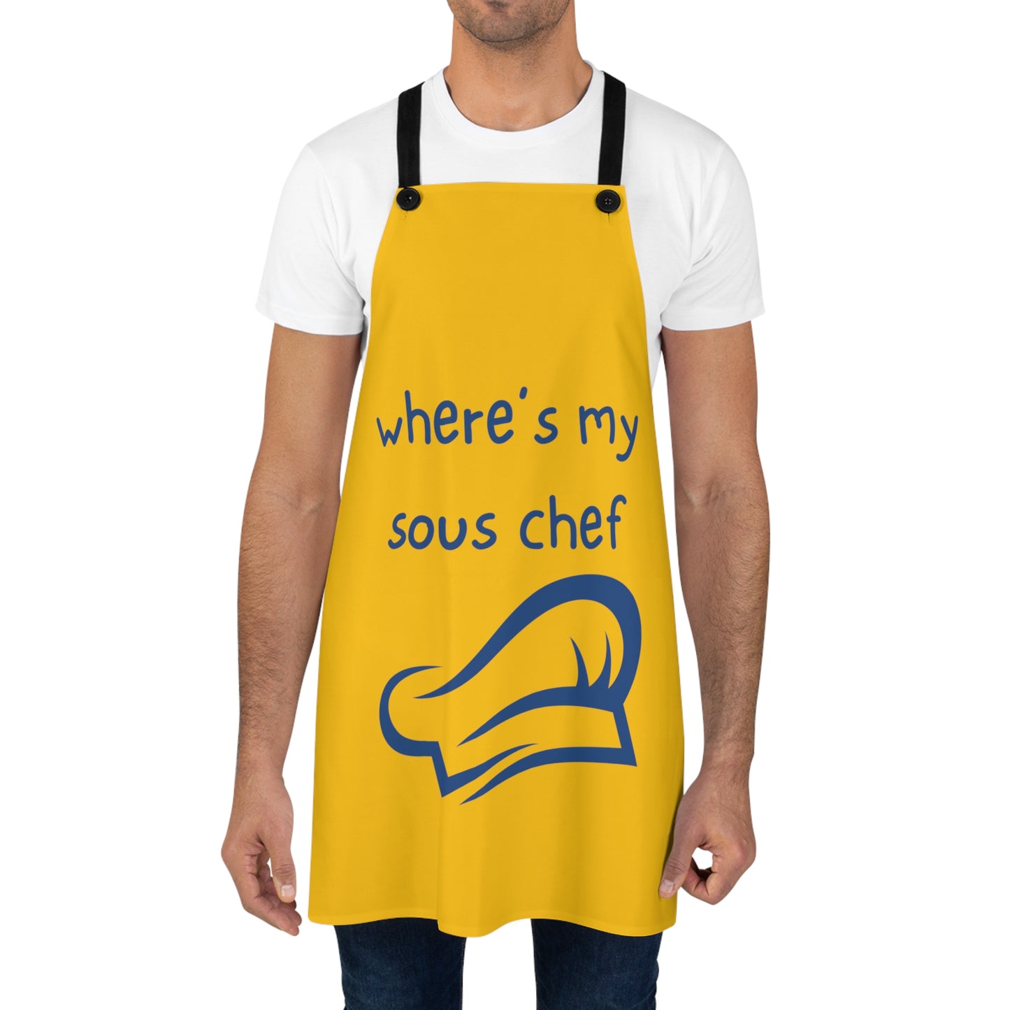 "where's my sous chef" Apron W888bly