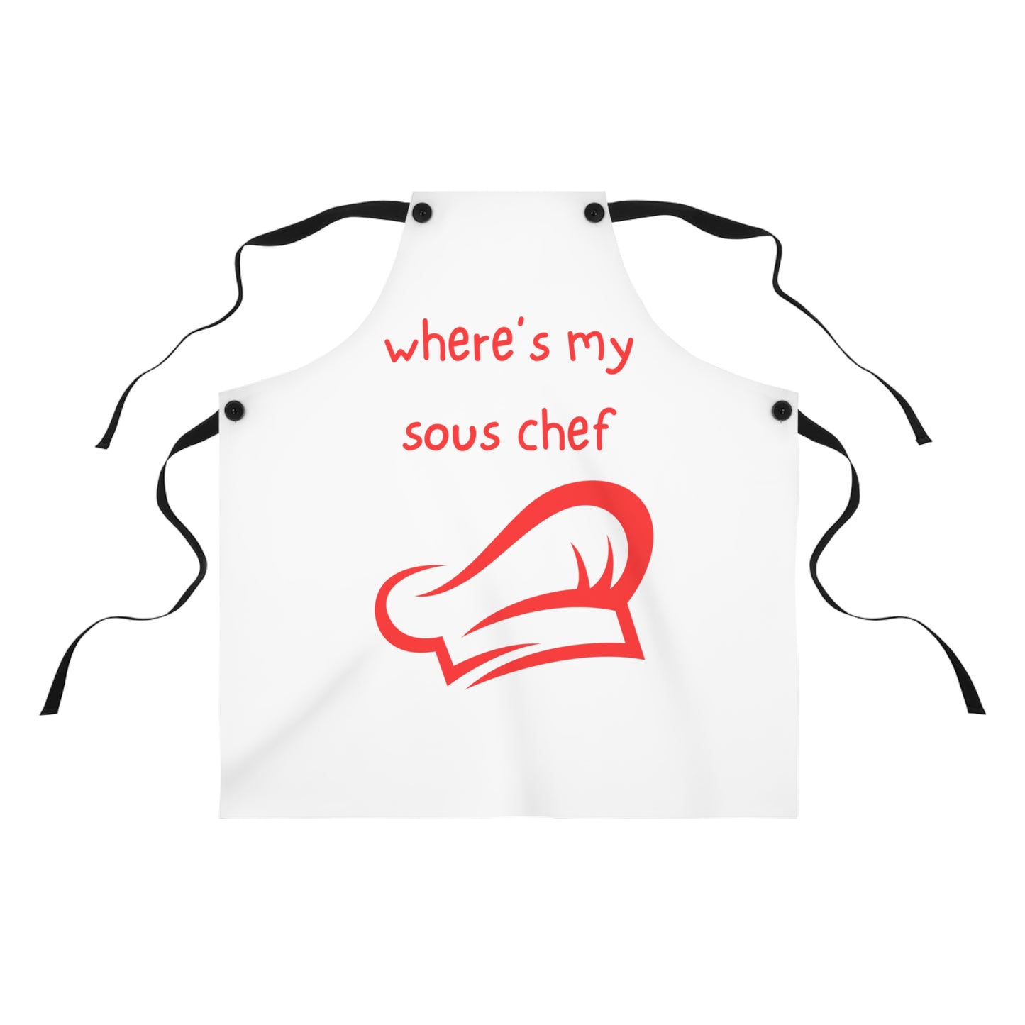 "where's my sous chef" Apron W477rw