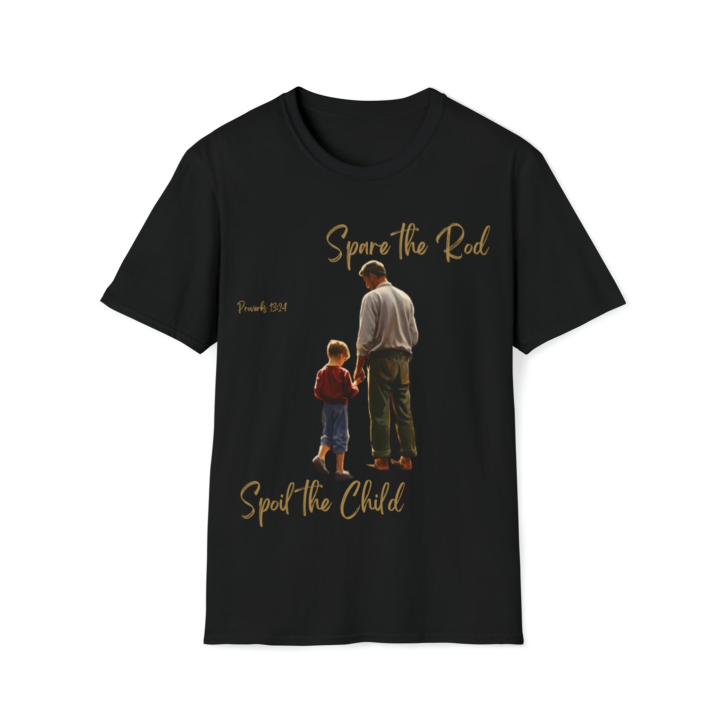 "Spare the Rod, Spoil the Child" Unisex Short Sleeve T-Shirt SRSC.SS01p