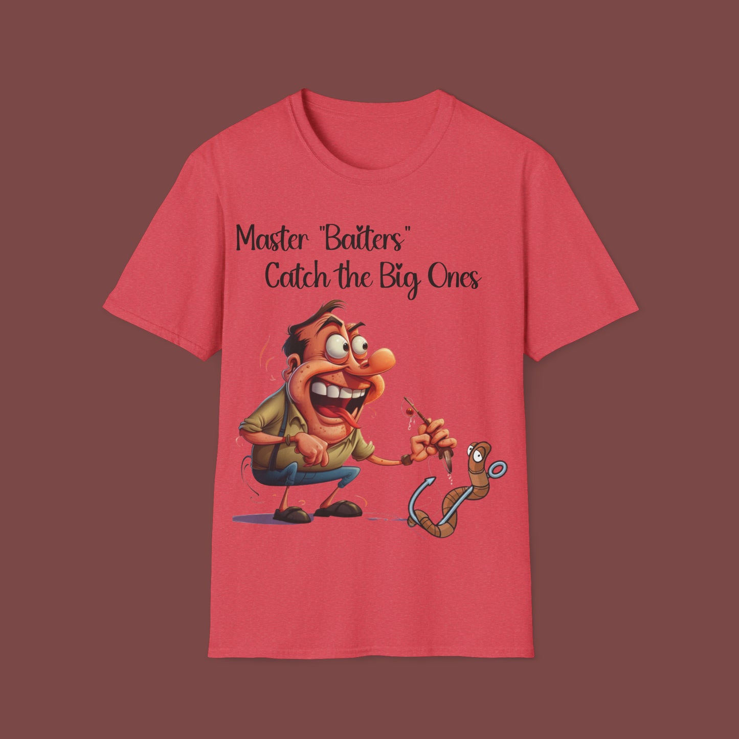 "Master Baiters Catch the Big Ones" Unisex Short Sleeve T-Shirt MB.SS1x