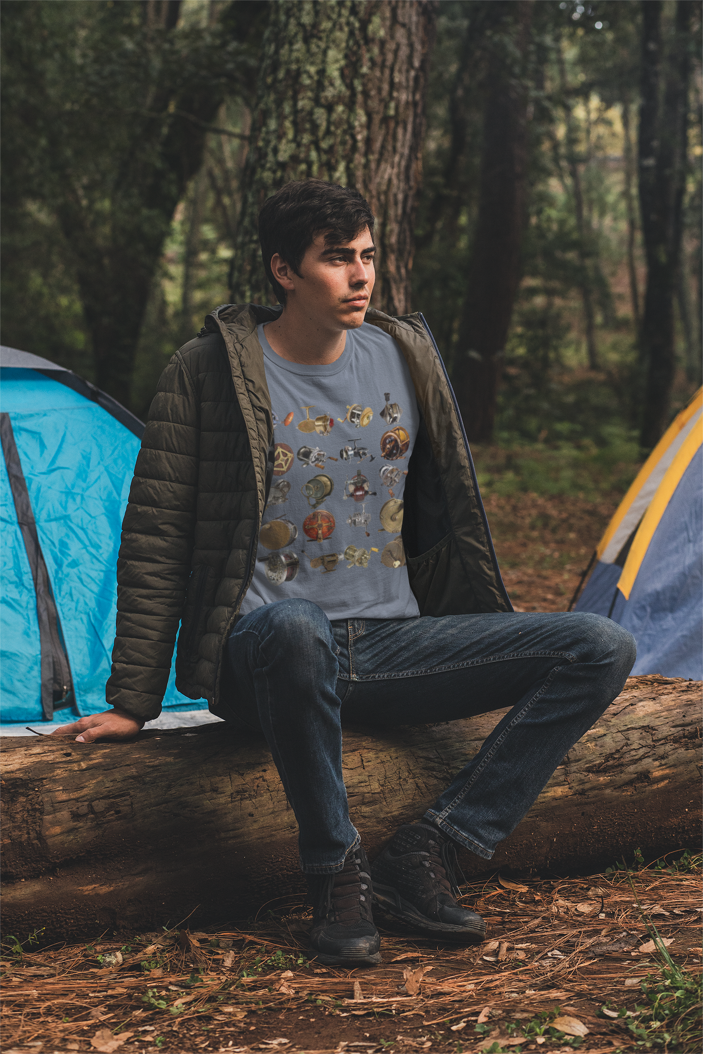 "Reels" Unisex Short Sleeve T-Shirt REEL.SSr1ax