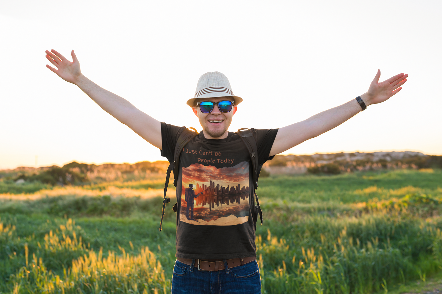 "I Can't Do People Today" Unisex Short Sleeve T-Shirt CDPT.SS01x