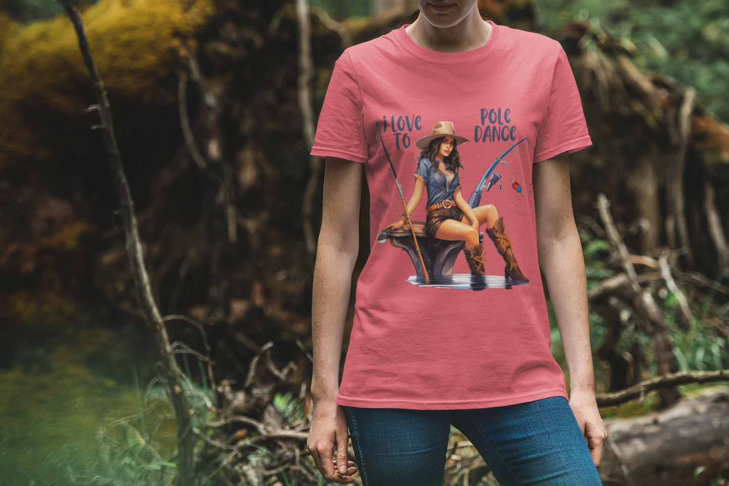 "I Love To Pole Dance" Unisex Short Sleeve T-Shirt PD.SS01