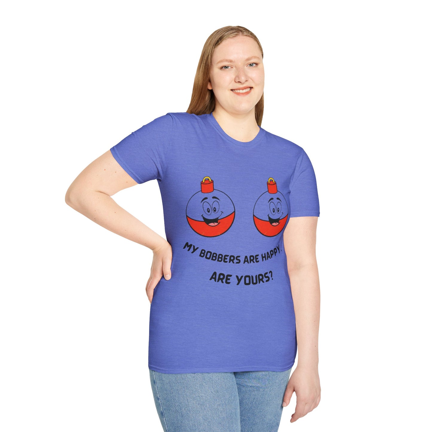 "Happy Bobbers" Unisex Short Sleeve T-Shirt HB.SS02Ax
