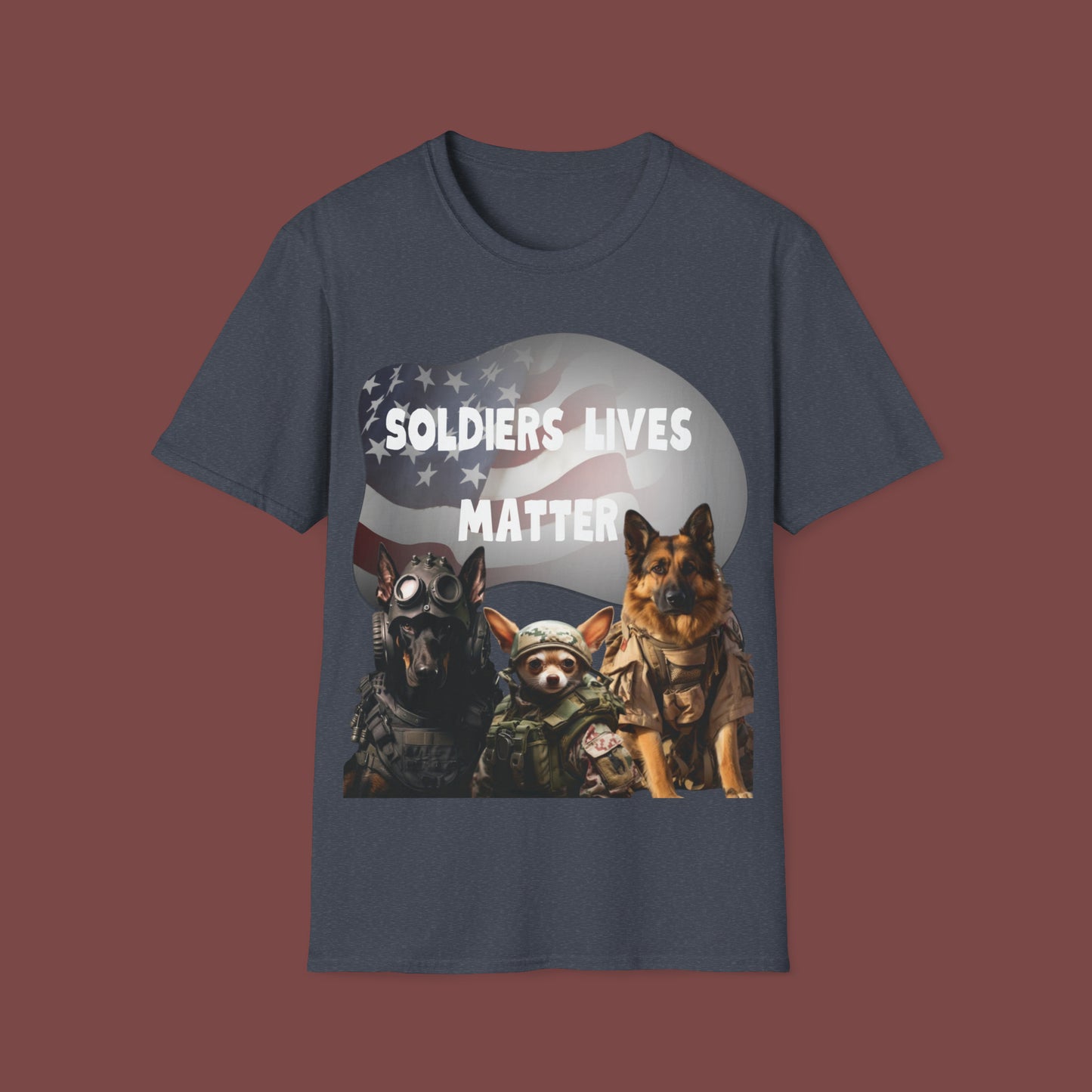 "Soldiers Lives Matter" Unisex Short Sleeve T-Shirt SLM.SS01p