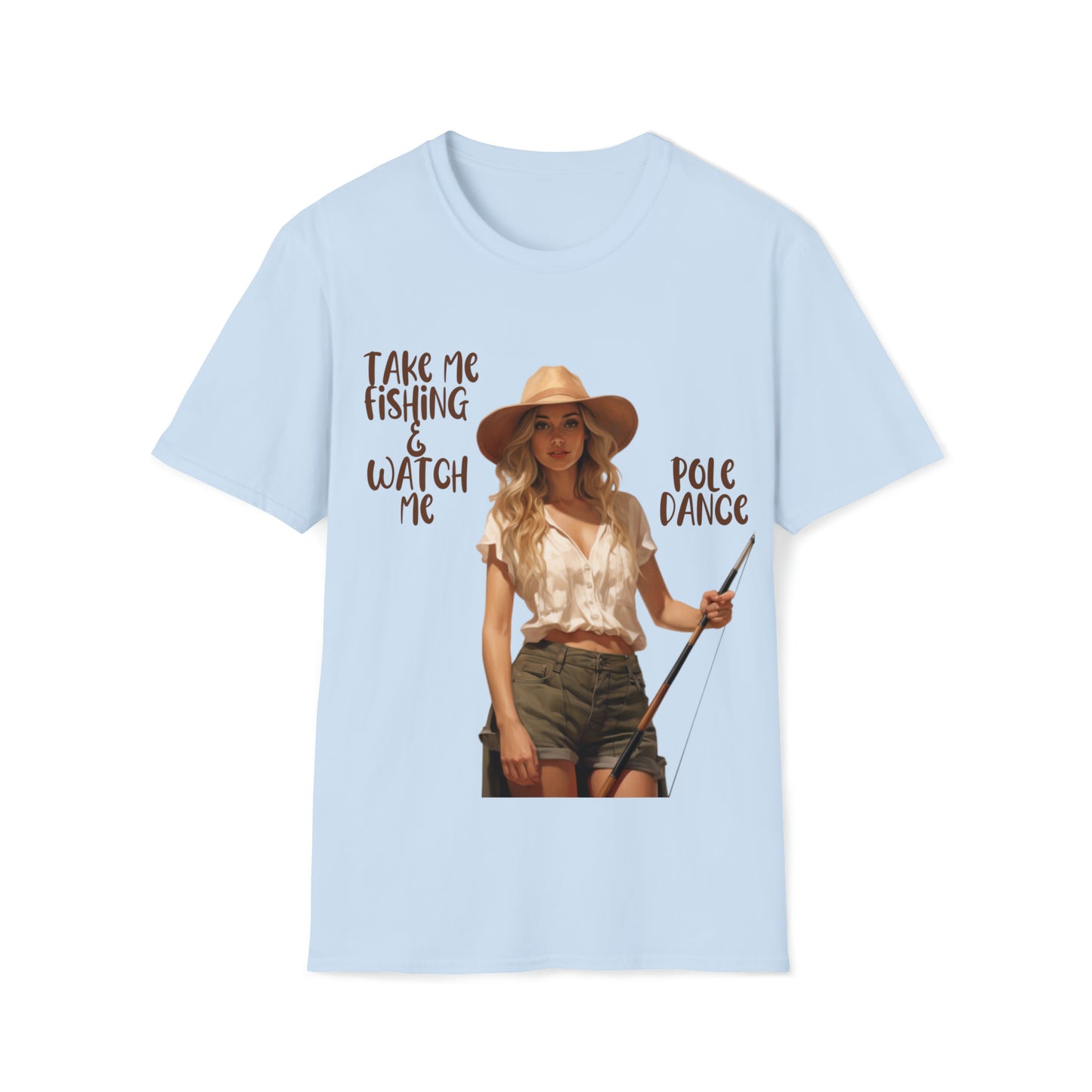 "Pole Dancing" Unisex Short Sleeve T-Shirt PD.SS02