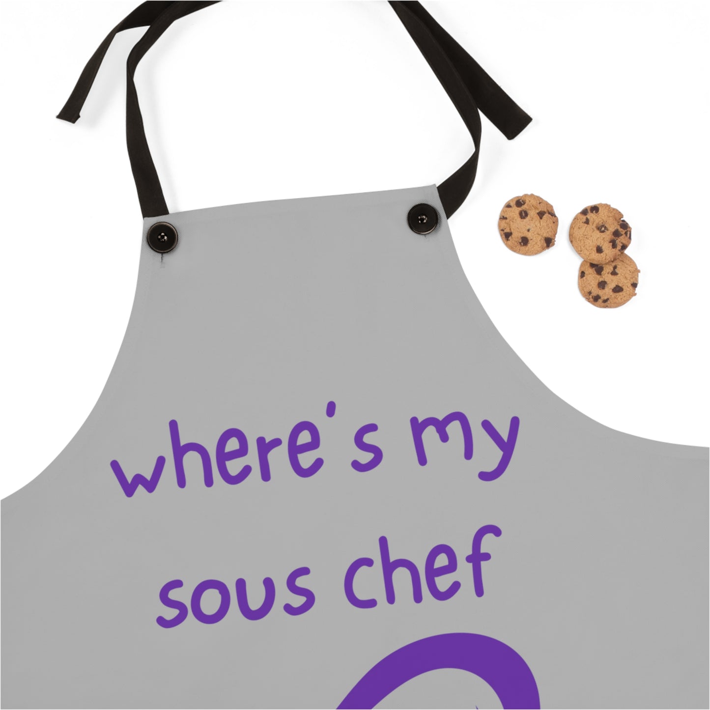 "Where's My Sous Chef" Apron SC25plg