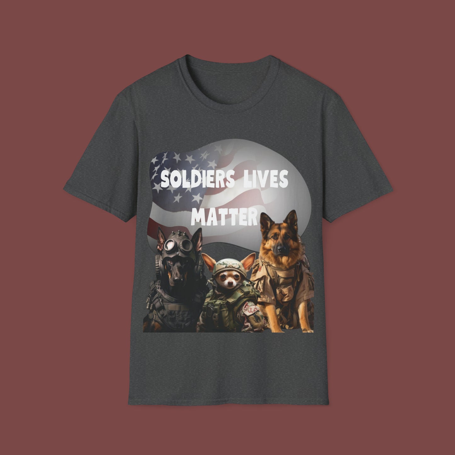 "Soldiers Lives Matter" Unisex Short Sleeve T-Shirt SLM.SS01p